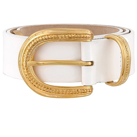 Streets Ahead Accessories - Elizabeth Belt in White